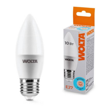 Лампа светодиодная Wolta E27 10Вт 6500K 25WC10E27-1