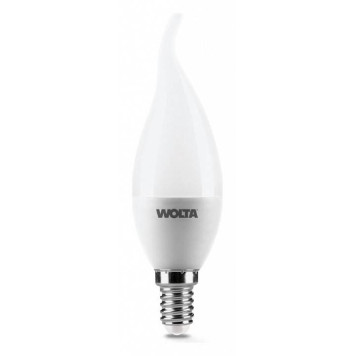 Лампа светодиодная Wolta E14 10Вт 6500K 25WCD10E14