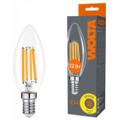 Лампа светодиодная Wolta  WF-C35-12W3KE14