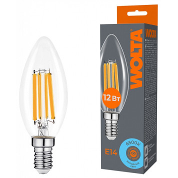 Лампа светодиодная Wolta WF-C35-12W6KE14