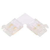 Соединитель лент угловой жесткий Wolta  WLS-2PIN-10MM-MONO-L