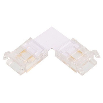 Соединитель лент угловой жесткий Wolta WLS-2PIN-10MM-MONO-L