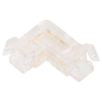 Соединитель лент угловой жесткий Wolta WLS-2PIN-5MM-MONO-L