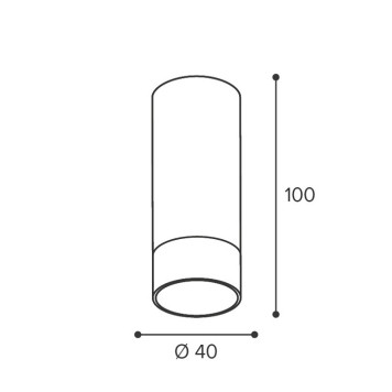 Накладной светильник Wolta Petite WSL-MR11/15BG-2