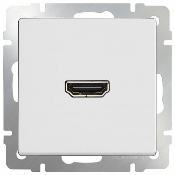 Розетка HDMI без рамки Werkel белый W1186001-1