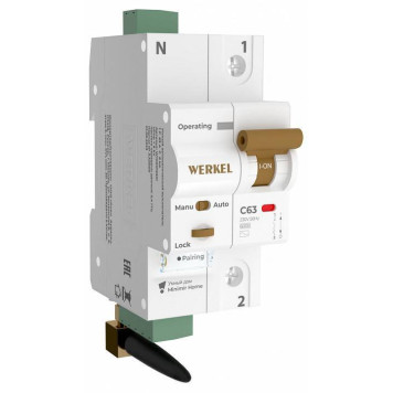 Автоматический выключатель 1P с Wi-Fi Werkel W1001P6301