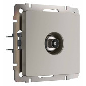 ТВ-розетка без рамки Werkel дымчатый W1283004