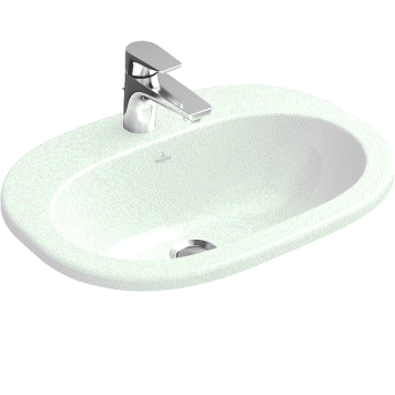 Раковина, Villeroy Boch, O Novo, шг 560-405, цвет-альпийский белый