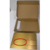 SaleAQM4117BG Панель смыва AQUAme нерж сталь, золото шлифованное SaleAQM4117BG_1110