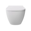 Alice Wunder Унитаз 53х31см., подвесной, безободковый, смыв aliflush+, под крепления Fischer WB-KliX, без сиденья и крышки, цвет: белый матовый. 45000109, FIX10WBKLIX