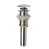 AQM7001-0 Донный клапан PushOpen, без перелива, хром AQM7001-0