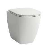 Laufen Lua Унитаз напольный 52x36xh42см, безободковый, цвет: белый глянцевый. 8.2308.1.000.000.1