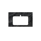 Kerama Marazzi Столешница из керамогранита для встраиваемых раковин сверху Риальто 80см, с 1 отв., толщина 11мм, цвет: серый темный лаппатированный. PL2.VT93\80