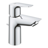 Grohe 23 328 001 BauEdge Смеситель для раковины 89 мм, со сливным гарнитуром, 5,7 л/мин 23328001Gr