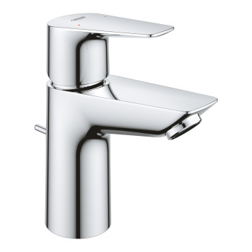 Grohe 23 328 001 BauEdge Смеситель для раковины 89 мм, со сливным гарнитуром, 5,7 л/мин 23328001Gr
