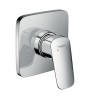 Hansgrohe Logis Смеситель для душа с маленькой розеткой, внешняя часть, цвет: хром