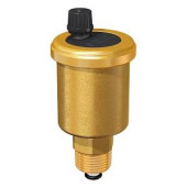 Воздухоотводчик автоматический, Flamco, Flovent, R 1/2 M, бар- от 0,2 до 8, T°C -110, с отсечным клапаном, латунь