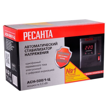 Стабилизатор Ресанта АСН-500/1-Ц-9