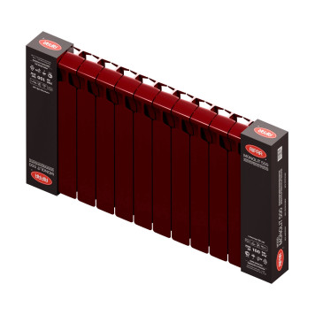Rifar Monolit 500 12 секций, боковое подключение (бордо)-4