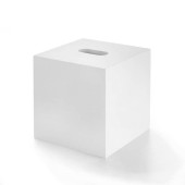 3SC Bemood White Диспенсер для салфеток 14.5х14.5х14.5см., настольный, цвет: белый. BEMW71A