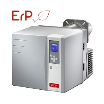 Горелка, Elco, VECTRON ErP, газовая, VG 1.105 D E, 2-ступенчатые, с низкими выбросами Low NOx, газовая рампа-d3/4-Rp3/4, пламенная голова-KL, мощностью 37-105 кВт