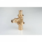 Тройник REHAU с уменьшенным боковым и торцевым проходами 32-25-25 PLATINUM RX 13777461001