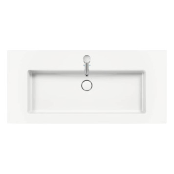 Duravit White Tulip Раковина накладная 105х49см, с переливом, с 1 отв., цвет: белый-3