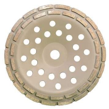 Чашка алмазная двухрядная TeamDiamond Pro STANDARD 230 мм