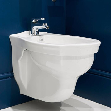 DevonDevon Westminster Биде подвесное 35х36см., 1 отв., цвет: белый. IBBID1FSWES-4