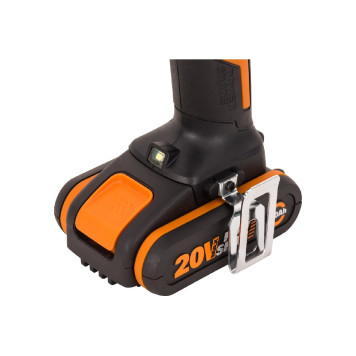 Дрель-шуруповерт аккумуляторная WORX WX108, 45Нм, 20В, 2Ач x2, ЗУ 2А, кейс-3
