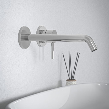 Ideal Standard Ceraline Nuovo Смеситель для раковины, встраиваемым, излив: 22см., цвет: хром. BD848AA-2