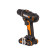 Дрель-шуруповерт аккумуляторная WORX WX100.2, 20В, 2Ач х2, ЗУ 0,4А, сумка