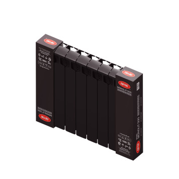 Rifar Monolit 500 8 секций, боковое подключение (антрацит)-6