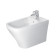 Duravit DuraStyle Биде напольное приставное 63х37см., с 1 отв под смеситель. с креплением, цвет: белый. 2283100000