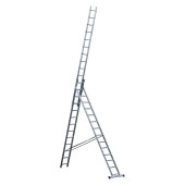 Лестница трехсекционная универсальная 14 ступеней AL314 Лестница трехсекционная универсальная 14 ступеней AL314