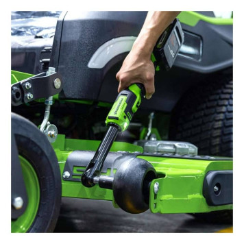 Гайковерт-трещотка 1/2 удлиненная Greenworks GD24RWX (без АКБ и ЗУ)-7