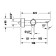 Duravit Wave Смеситель для ванны, настенный, термостатический, цвет: хром. WA5220000C10