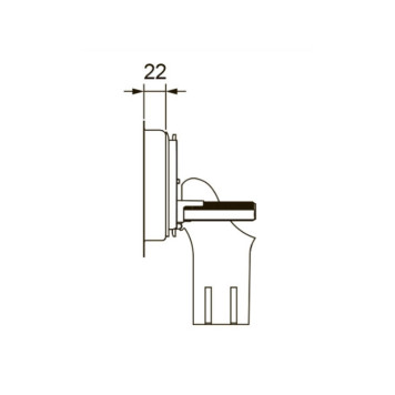 TECE Контейнер для установки гигиенических таблеток в смывной бачок TECE Uni/TECEbase. 9240952-1