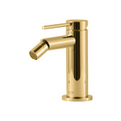 Gattoni Circle Two Смеситель для биде на 1 отверстие, с донным клапаном, цвет: Oro Brush. 9150/91SG