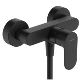 Hansgrohe Rebris E Смеситель для душа, настенный, цвет: черный матовый. 72640670