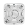 Jacuzzi J375 Минибассейн 231х231х97см, уф+озон, теплоизоляция, подсветка, Bluewave, 3кВТ, цвет Platinum, внешняя панель Smoked Ebony