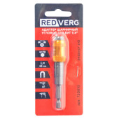 Адаптер REDVERG шарнирный угловой для бит 1/4(720810) Адаптер REDVERG шарнирный угловой для бит 1/4(720810)