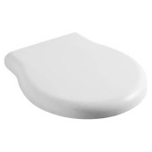 Globo Paestum Сиденье для унитаза из термопластика, с микролифтом, цвет: белый/бронза. PA029BRbi/br