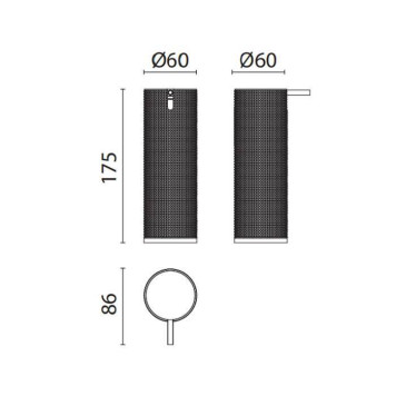 Oasis Defile Дозатор для жидкого мыла, настольный, цвет: золото-1