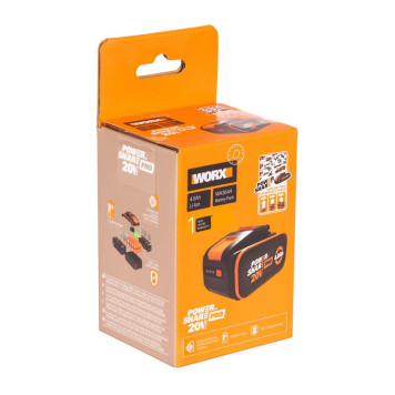 Аккумулятор WORX WA3644, 20В 4,0 Ач-4