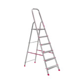 Стремянка Алюмет 6 ступеней стальная оцинкованная Стремянка Алюмет 6 ступеней стальная оцинкованная