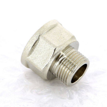 Переходник НВ никелированный UNI-FITT 3/8x1/2-3