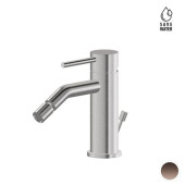 Newform X-STEEL 316 Смеситель для биде на 1 отв.,  с донный клапаном, излив 13.4см.,цвет: PVD Brushed copper bronze. 69623X.59.067