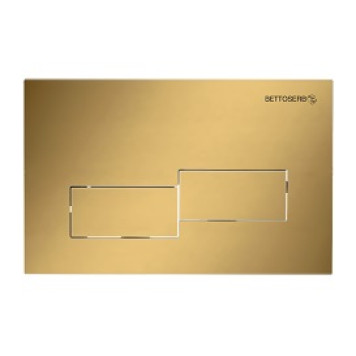 Клавиша смыва BETTOSERB золото матовое BRICKS