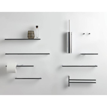 Bertocci Trecento Бумагодержатель без крышки, DX, цвет: черный матовый-3